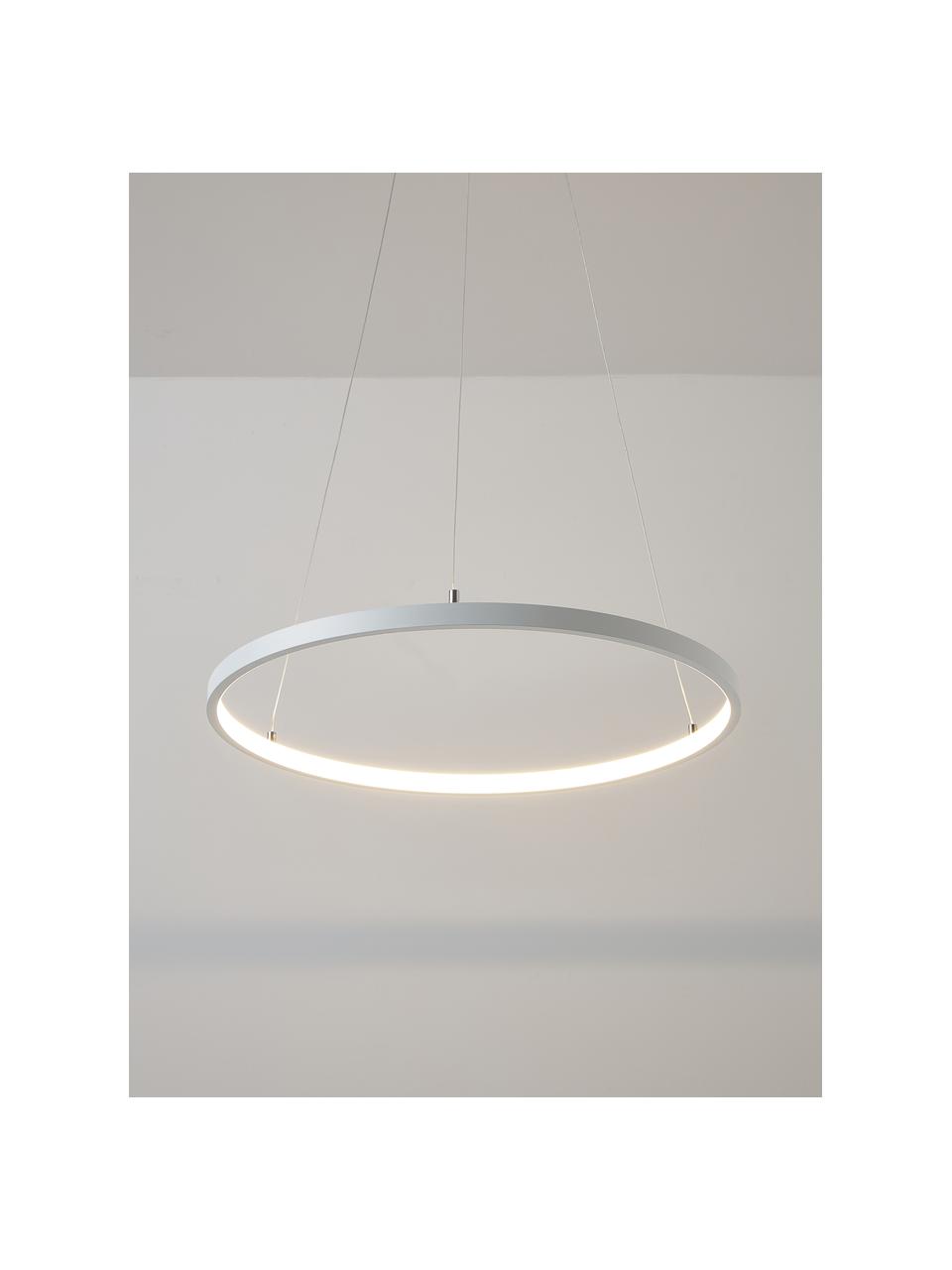 Závesné LED svietidlo Breda, Biela, Ø 50 cm