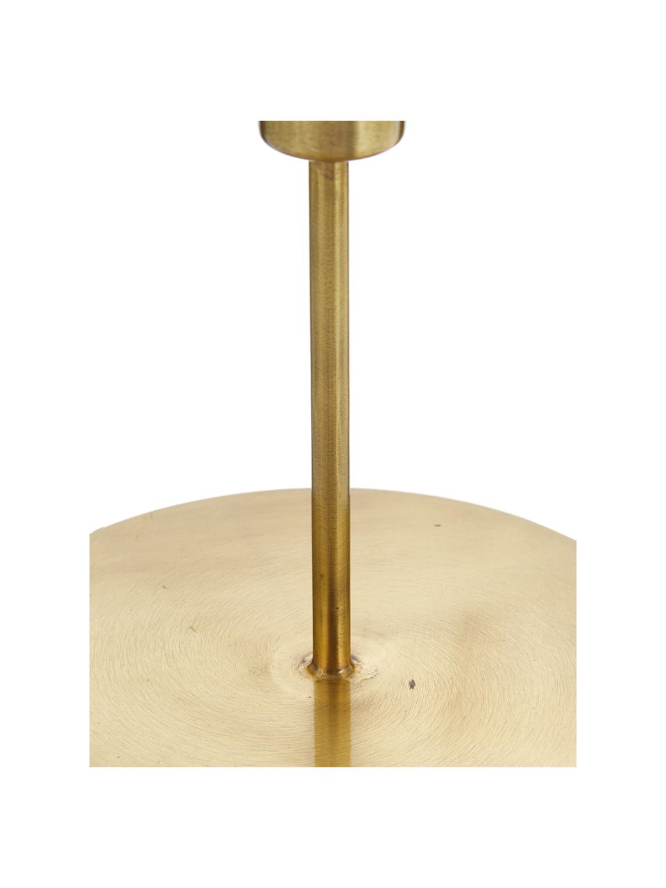Candelabro Anit, Metallo rivestito, Ottonato, Ø 13 x Alt. 12 cm