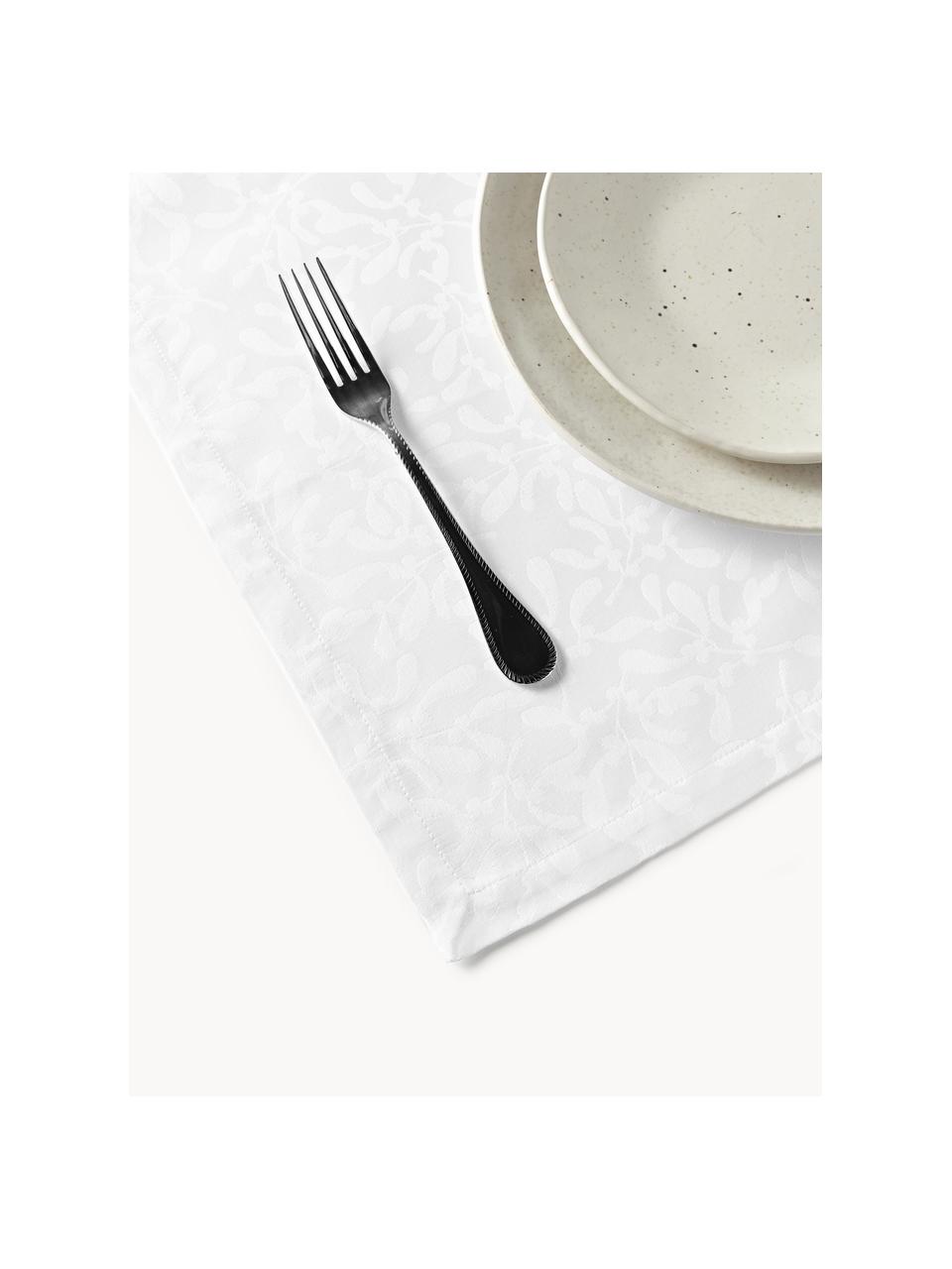 Sets de table avec motif hivernal Hollyn, 2 pièces, 100 % coton

Le matériau est certifié STANDARD 100 OEKO-TEX®, 2534CIT, CITEVE, Blanc, larg. 40 x long. 50 cm