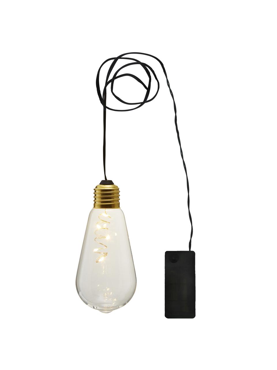 Ampoules LED déco Glow, 2 pièces, Laiton, transparent, Ø 6 x haut. 13 cm