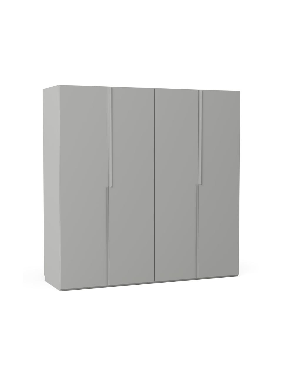 Modulárna šatníková skriňa Leon, šírka 200 cm, niekoľko variantov, Sivá, V 200 cm, Basic