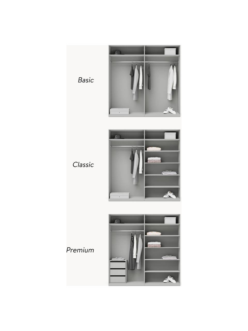 Armario modular Simone, 2 puertas correderas (150 cm), diferentes variantes