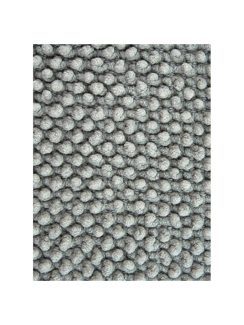 Funda de cojín texturizada Indi, 100% algodón, Verde salvia, An 45 x L 45 cm
