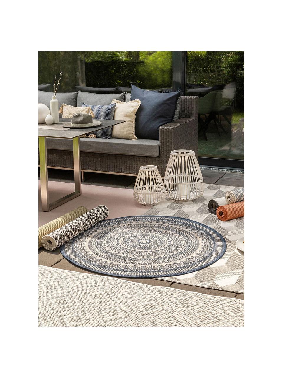 In- & outdoor vloerkleed Metro Needle, Polypropyleen, Beige, B 80 x L 150 cm (maat XS)