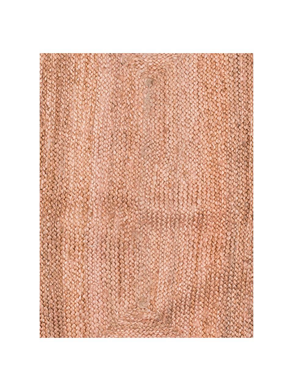 Alfombra de yute Pampas, Yute, Rosa pálido, An 60 x L 120 cm (Tamaño XS)