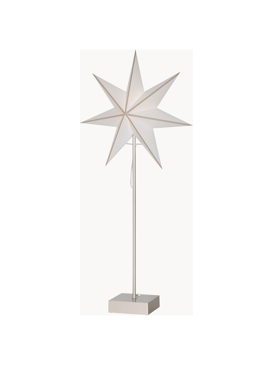 Étoile lumineuse en pin Astro, Tons blancs, larg. 35 x haut. 74 cm