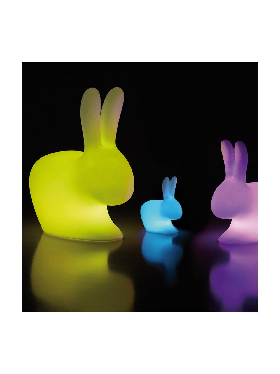 Mobiele dimbare tafellamp Rabbit, Lamp: kunststof (polyethyleen), Wit, 20 x 22 cm