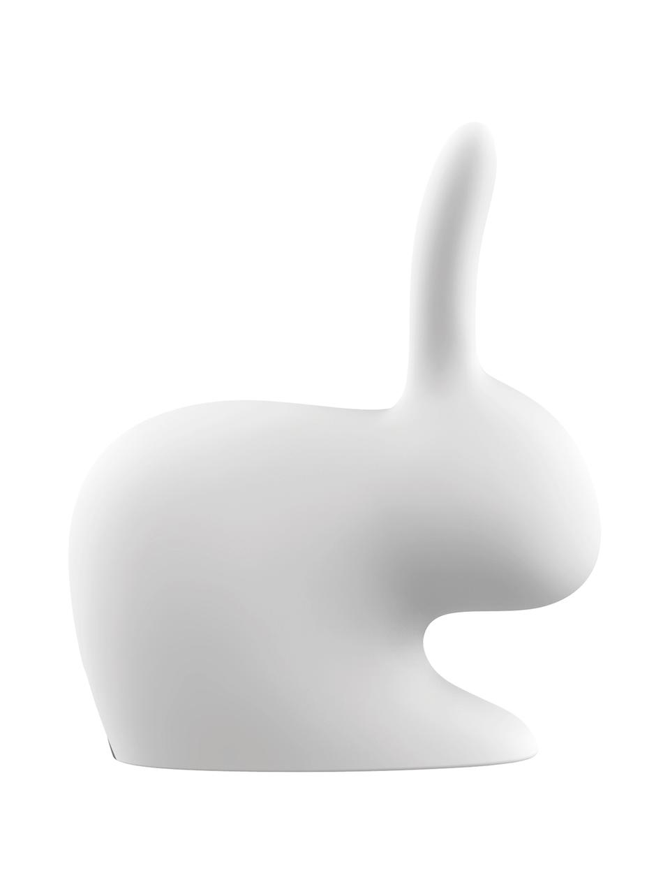 Lampada da tavolo portatile e dimmerabile Rabbit, Lampada: materiale sintetico (poli, Bianco, Larg. 20 x Alt. 22 cm