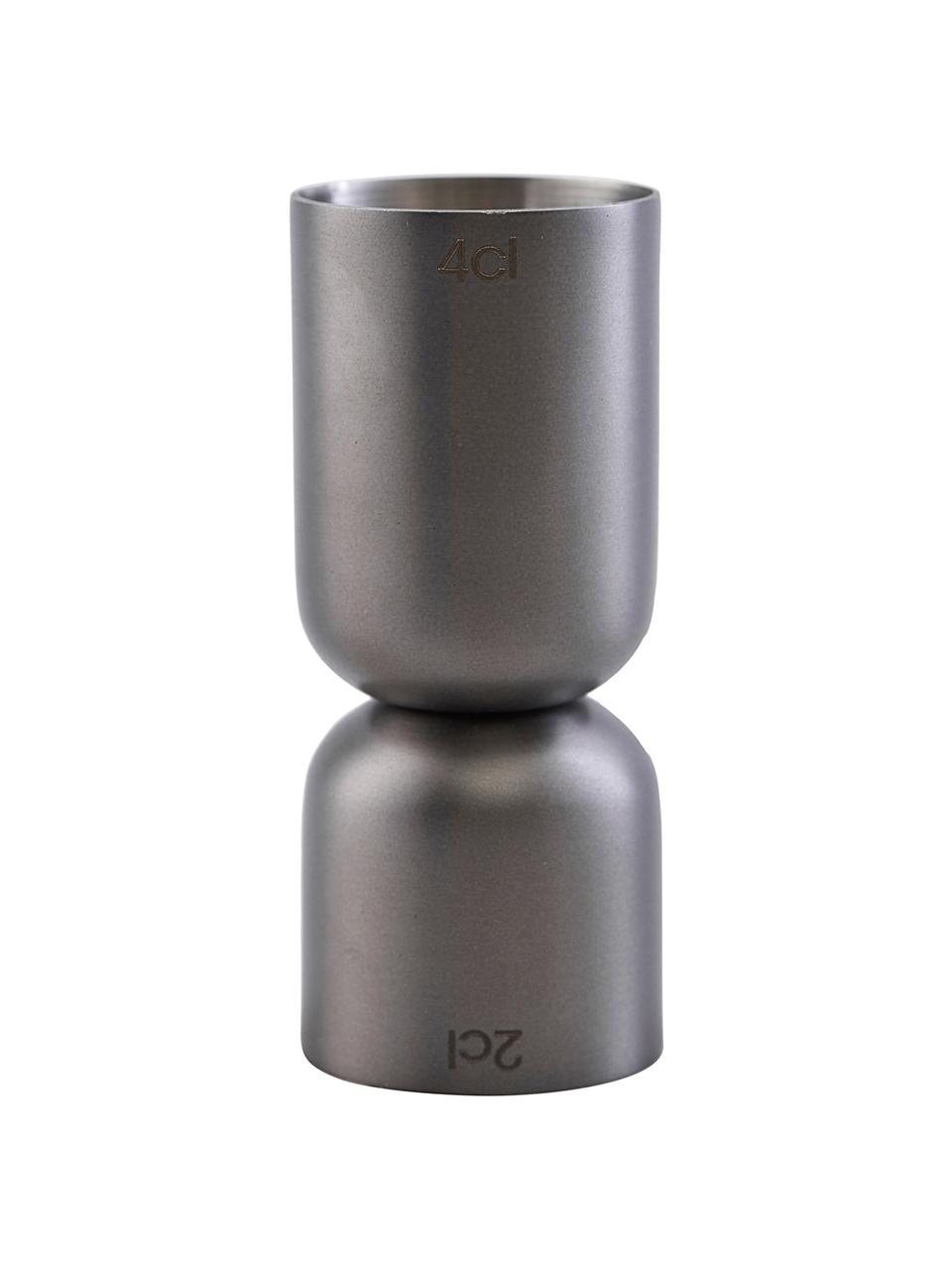 Vaso medidor Gunmetal, Acero inoxidable, recubierto, Gris antracita, Ø 4 x Al 9 cm