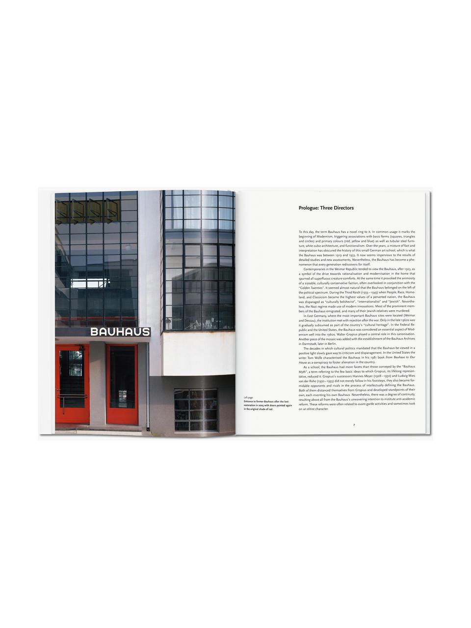 Album Bauhaus, Papier, twarda okładka, Bauhaus, S 21 x W 26 cm