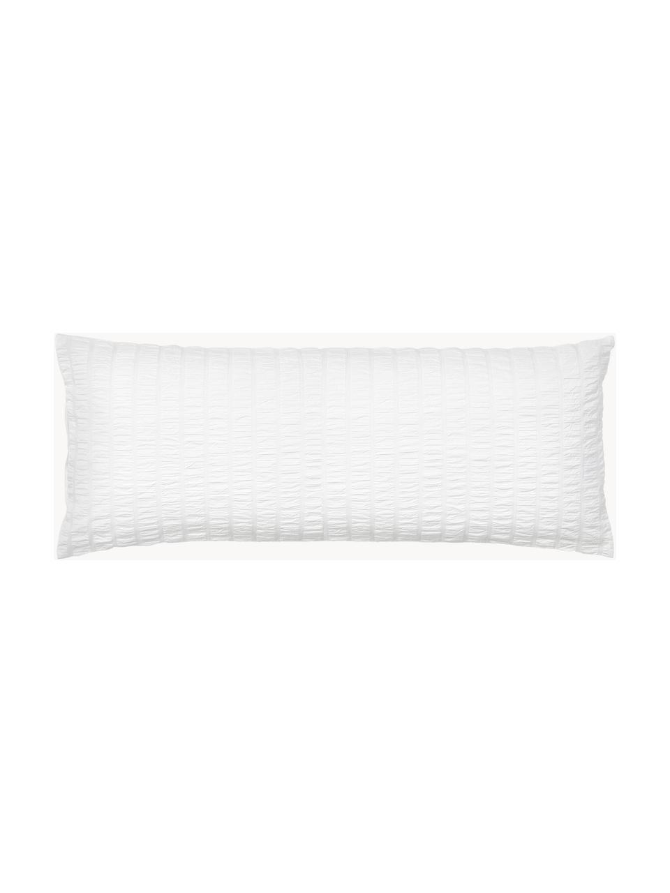 Funda de almohada de algodón Esme, Reverso: tejido renforcé Densidad , Blanco, An 45 x L 110 cm