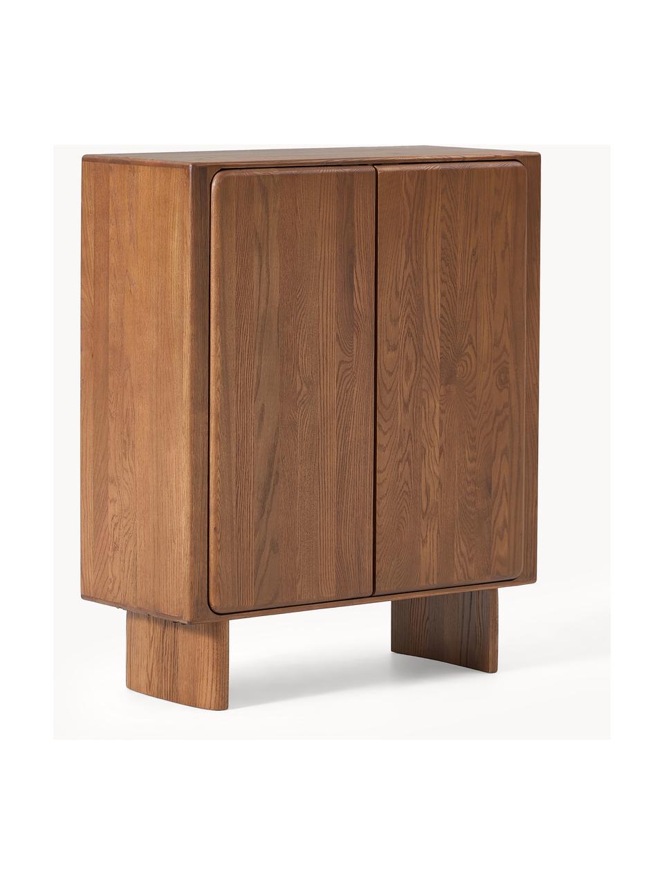 Highboard Chandler aus Eichenholz, Massives Eichenholz, lackiert

Dieses Produkt wird aus nachhaltig gewonnenem, FSC®-zertifiziertem Holz gefertigt., Eichenholz, B 100 x H 120 cm