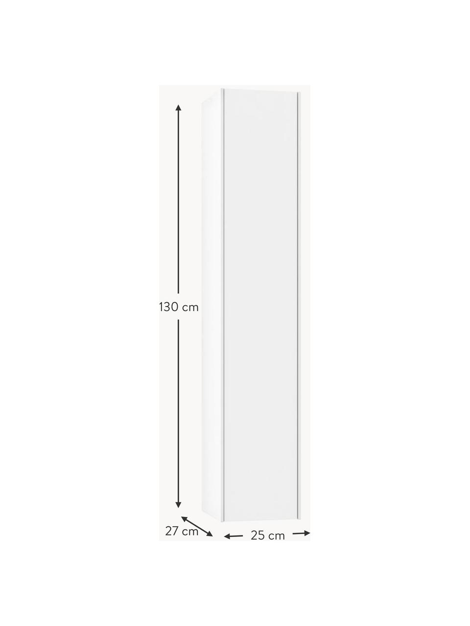 Szafka łazienkowa Ago, Biały, S 25 x W 130 cm