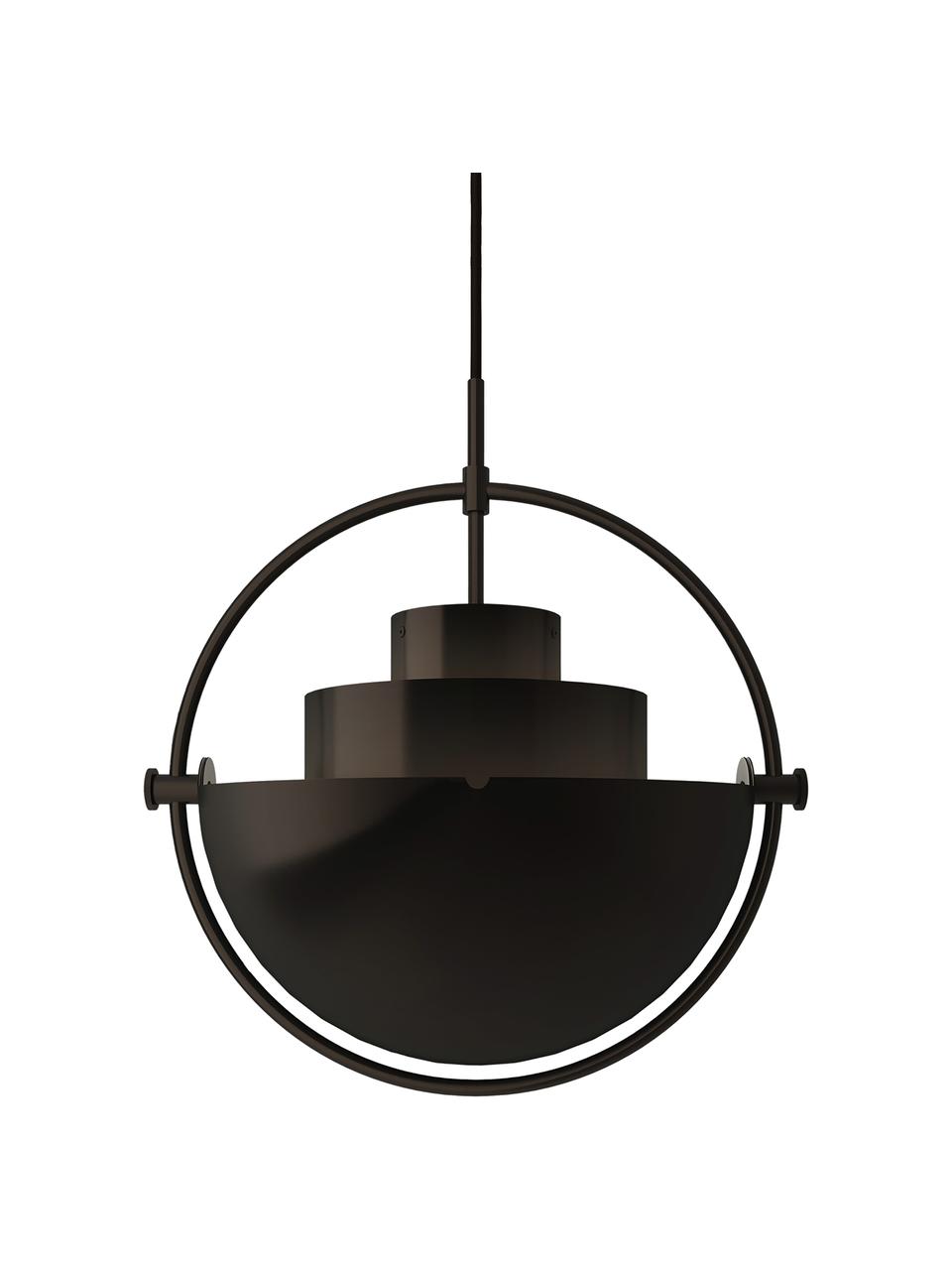 Nastavitelné závesné svítidlo Multi-Lite, různé velikosti, Matná černá, Ø 23 cm, V 28 cm