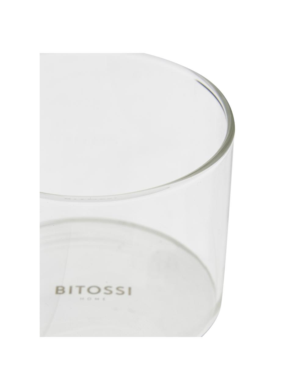 Szklanka ze szkła borokrzemowego Boro, 6 szt., Szkło borokrzemowe, Transparentny, Ø 8 x W 6 cm, 200 ml