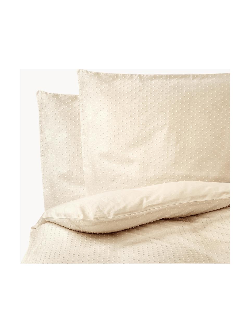 Ropa de cama Aloide, Amarillo, beige, Cama 135/140 cm (200 x 200 cm), 3 pzas.