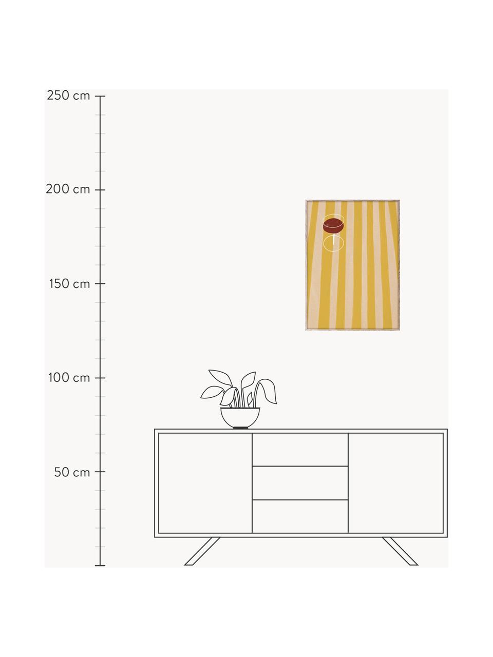 Poster SDO 04, 210 g mattes Hahnemühle-Papier, Digitaldruck mit 10 UV-beständigen Farben

Dieses Produkt wird aus nachhaltig gewonnenem, FSC®-zertifiziertem Holz gefertigt., Sonnengelb, Beige, Weinrot, B 50 x H 70 cm