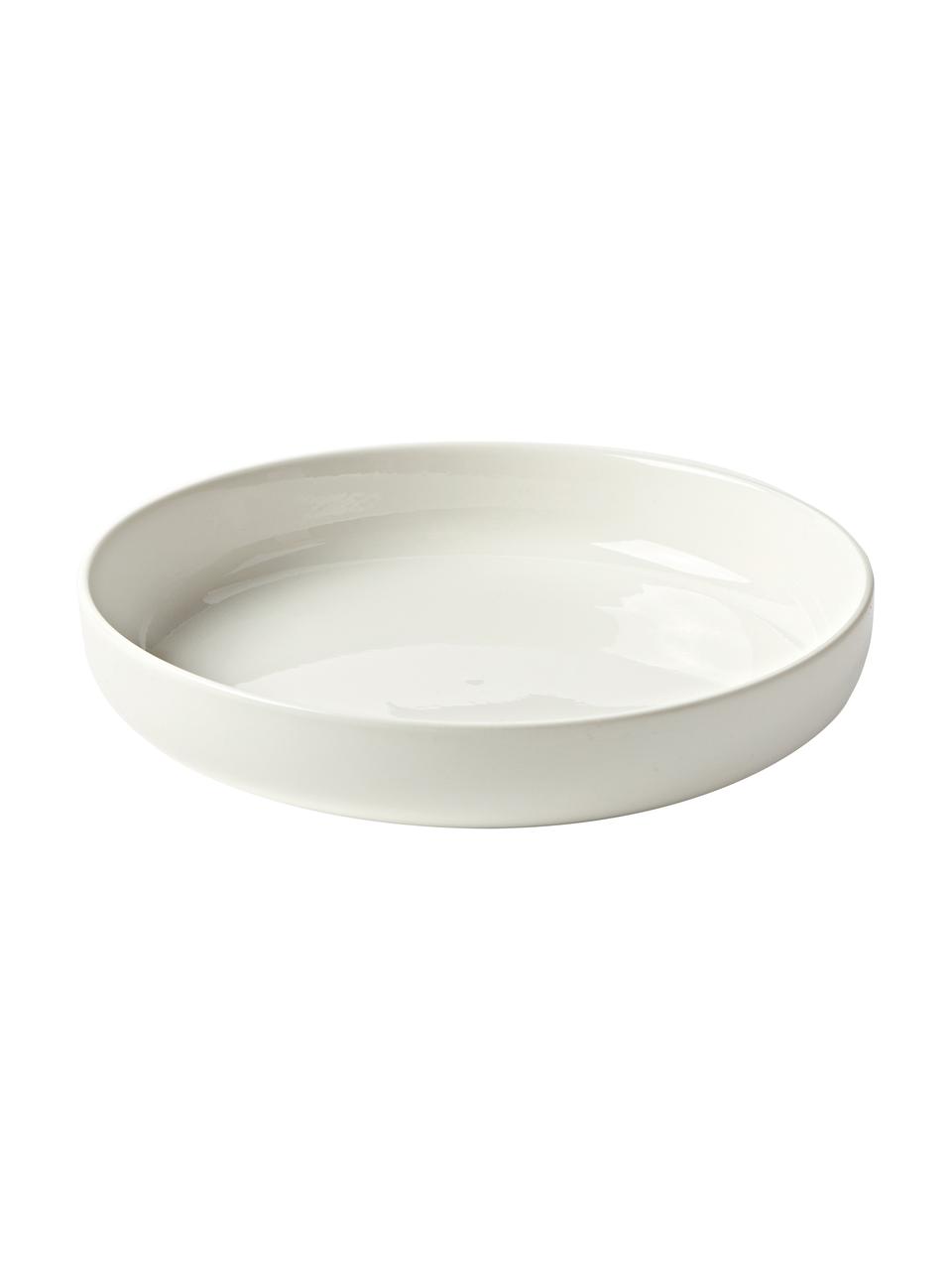Porcelánový tanier na cestoviny Nessa, 2 ks, Vysokokvalitný porcelán, Biela, Ø 21 cm