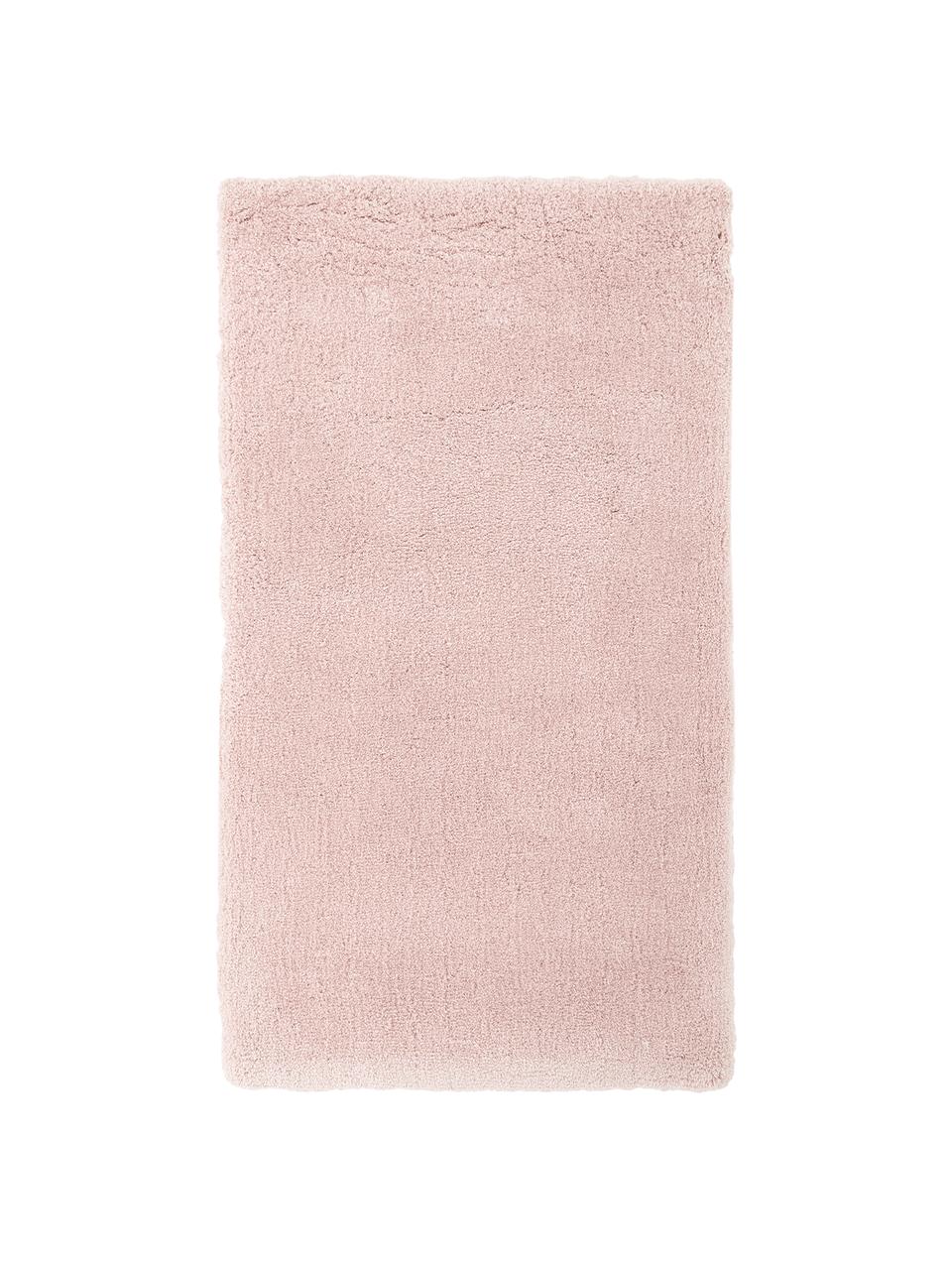 Načechraný koberec s vysokým vlasem Leighton, Růžová, Š 80 cm, D 150 cm (velikost XS)
