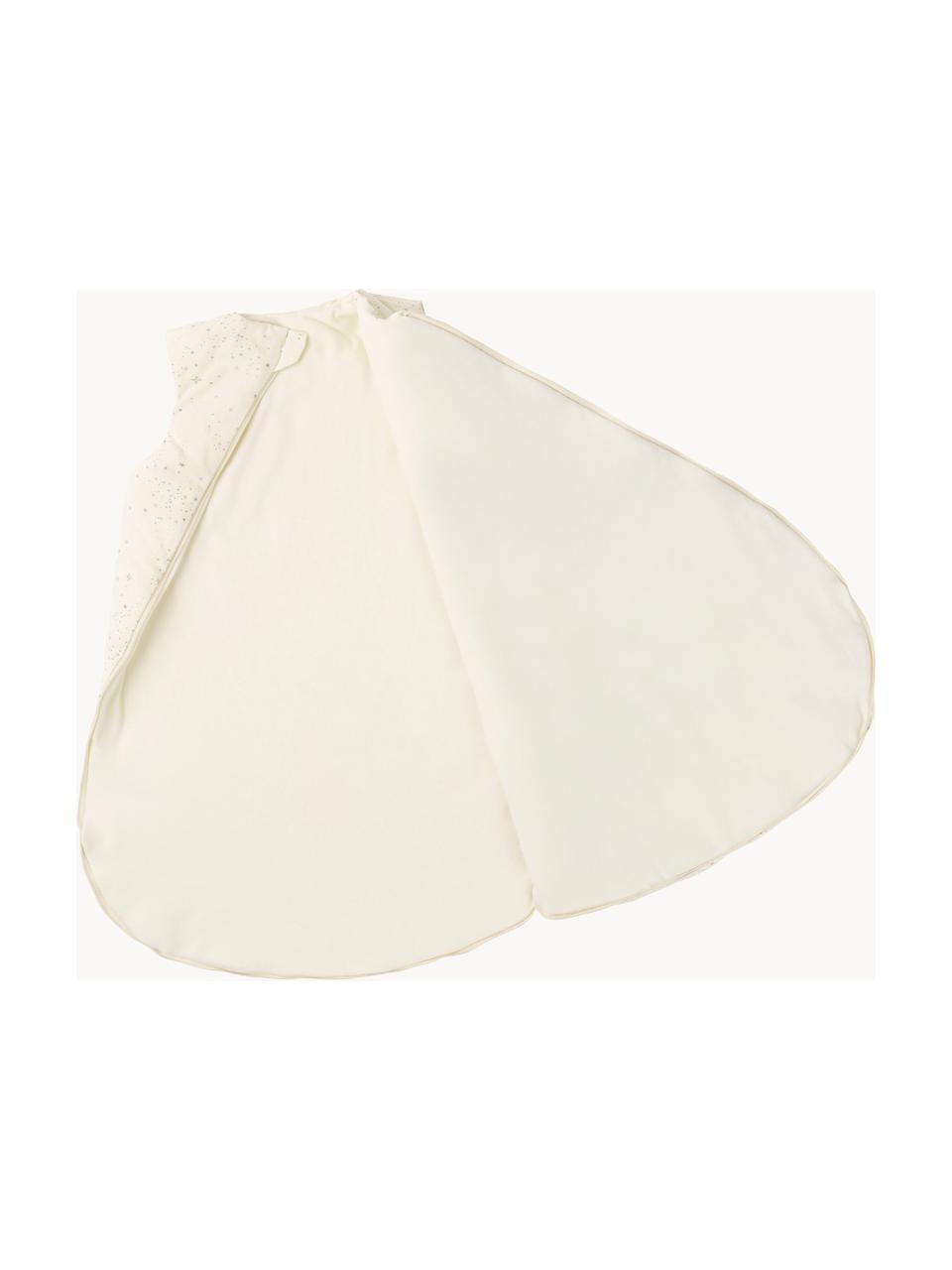 Baby-Schlafsack Cocoon aus Bio-Baumwolle, Bezug: 100 % Bio-Baumwolle, GOTS, Off White, Greige, B 50 x L 90 cm