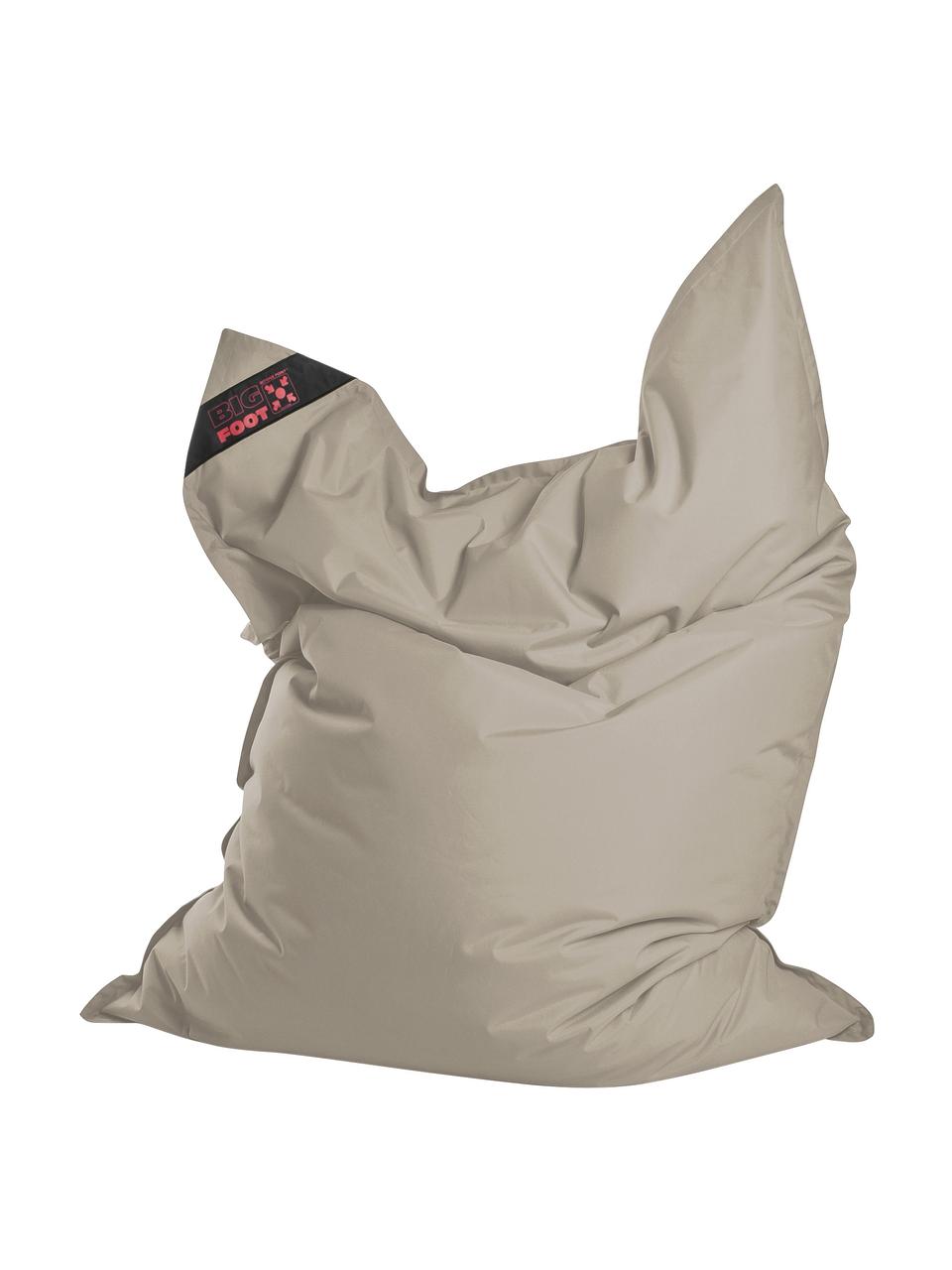 Grand fauteuil poire Scuba, Beige, larg. 130 x haut. 170 cm