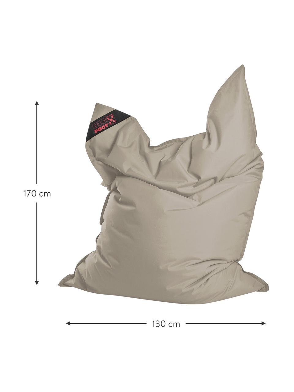 Worek do siedzenia Scuba, Beżowy, S 130 x W 170 cm