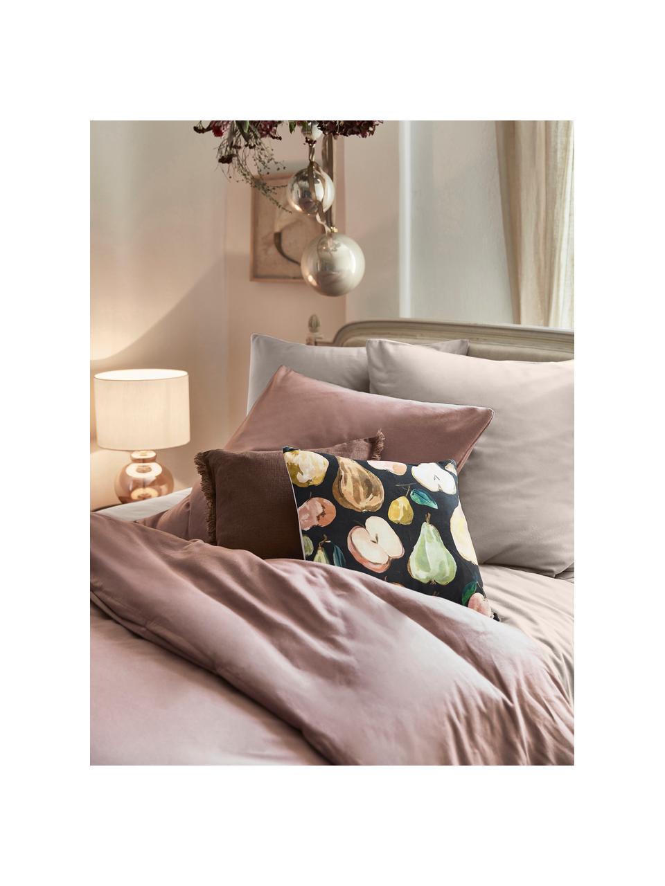Housse de couette en flanelle Biba, Beige, larg. 200 x long. 200 cm