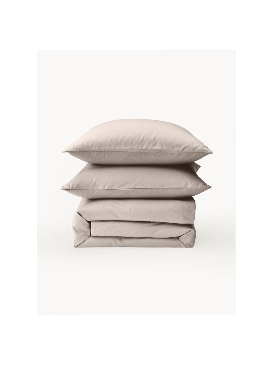 Flanell-Bettdeckenbezug Biba, Webart: Flanell Flanell ist ein k, Beige, B 135 x L 200 cm