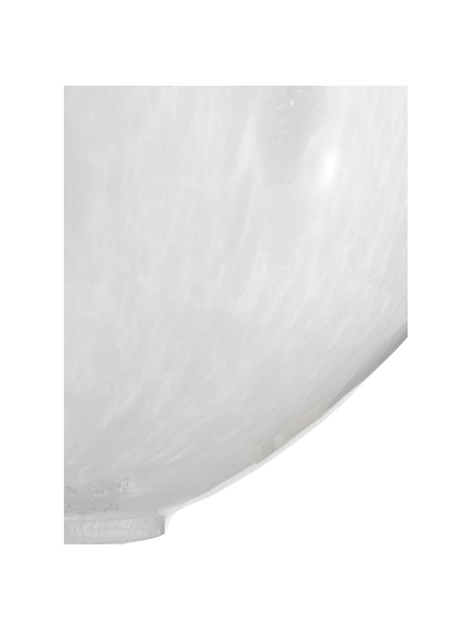 Pieza decorativa huevo artesanal de vidrio Murina, Vidrio, Transparente, Ø 22 x Al 30 cm