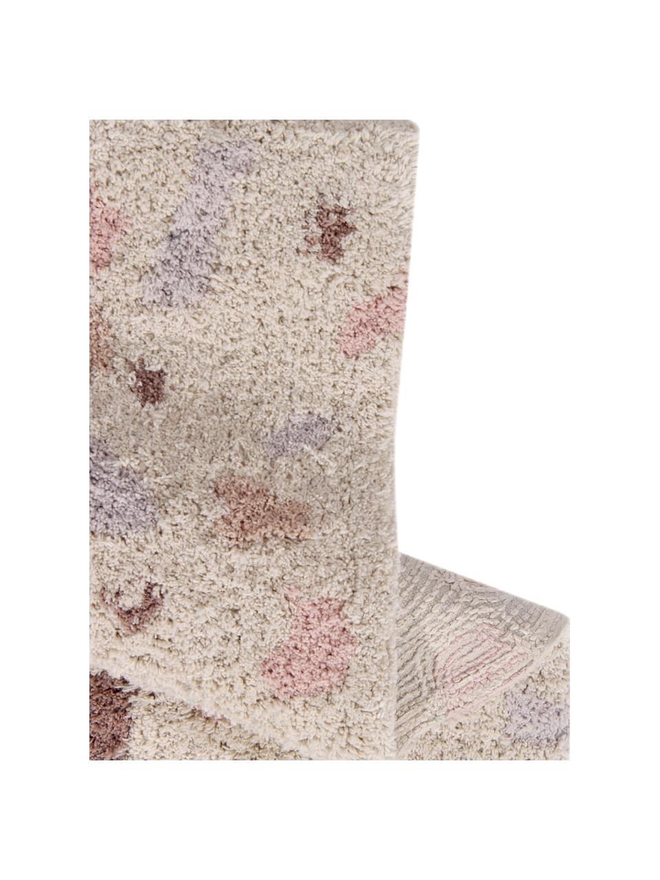 Ręcznie wykonany dywan dziecięcy Terrazzo, Morelowy, odcienie różowego, S 140 x D 200 cm (Rozmiar M)