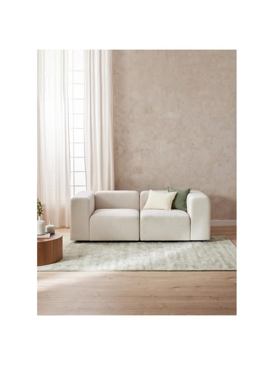 Ręcznie tkany dywan z wiskozy Jane, Szałwiowy zielony, S 160 x D 230 cm (Rozmiar M)