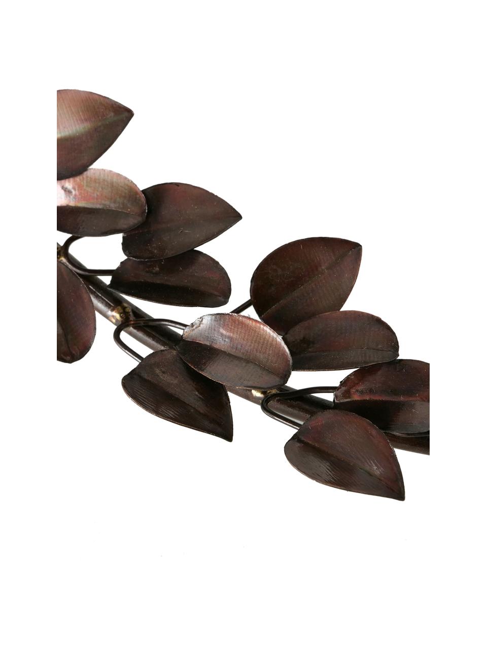 Świecznik Ternold, Metal powlekany, Brązowy, Ø 33 x W 5 cm