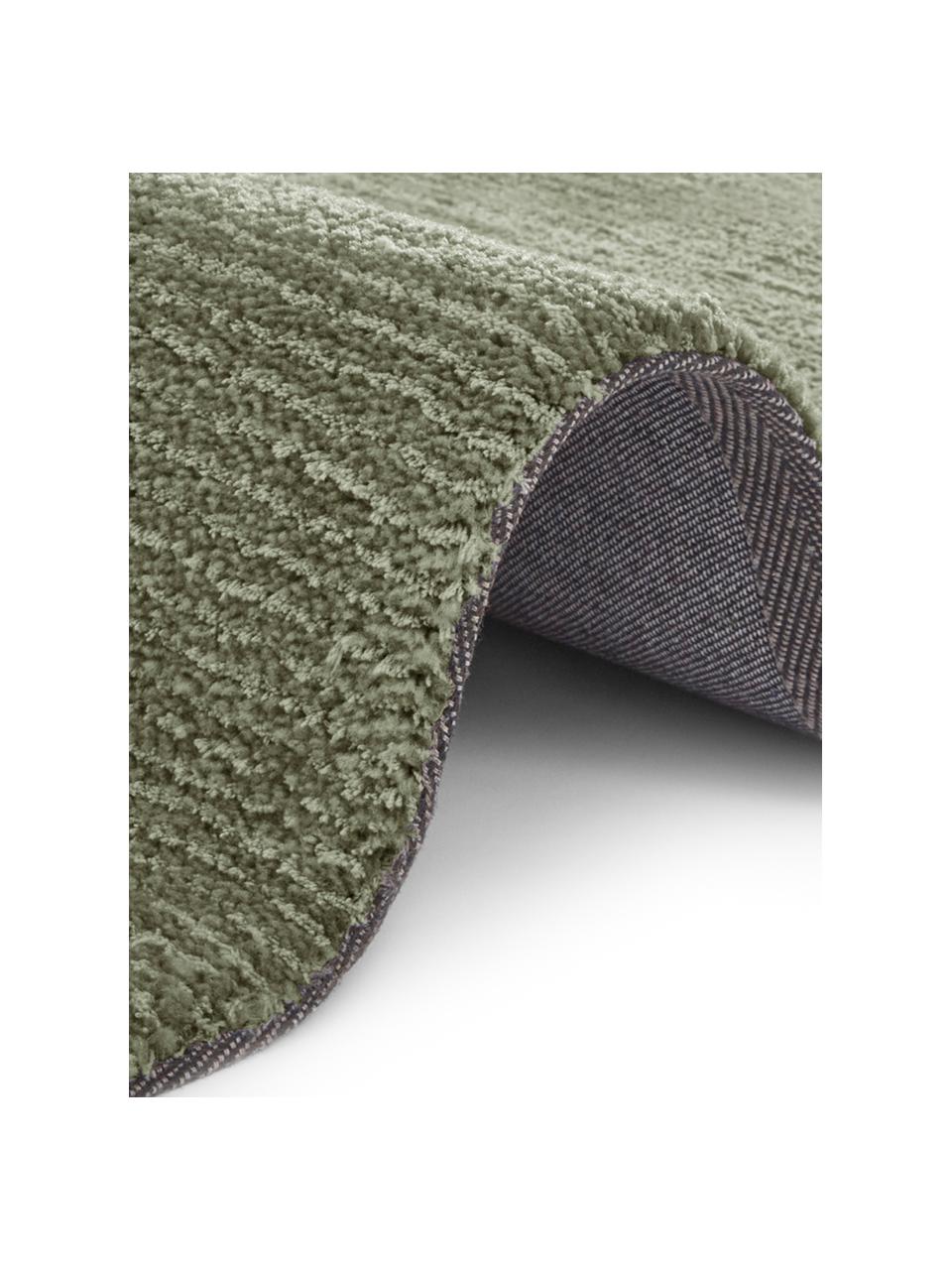 Vloerkleed Supersoft, 100% polyester, Mosgroen, B 200 x L 290 cm (maat L)