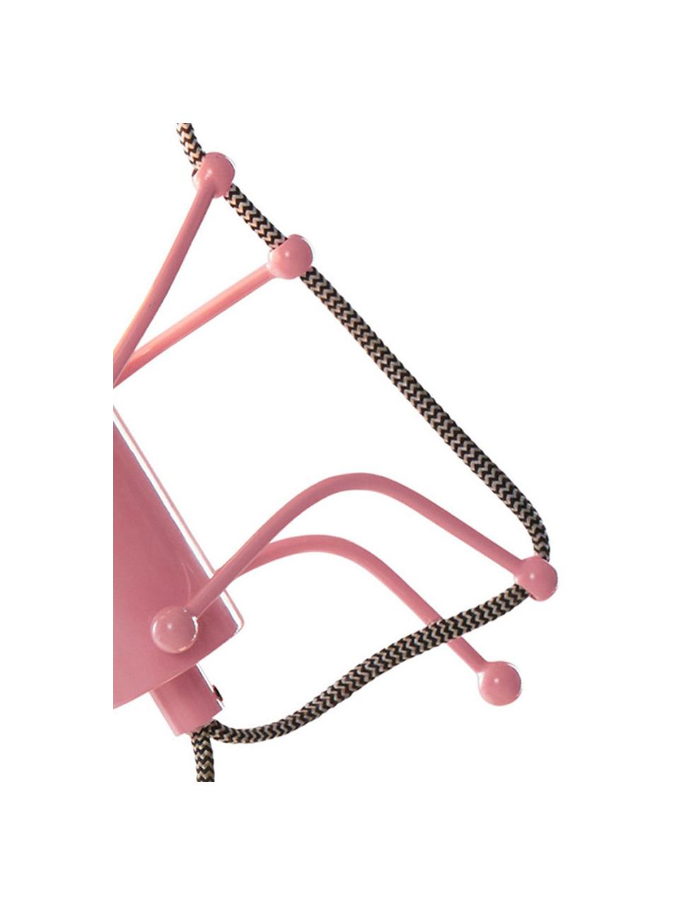 Lampada a sospensione Chicos, Struttura: metallo rivestito, Giallo, verde, rosa, Ø 18 x Alt. 17 cm
