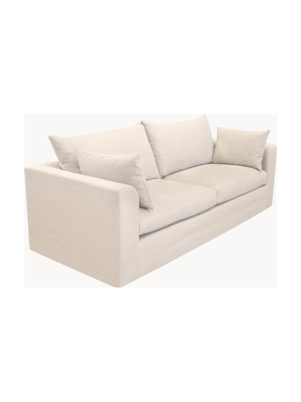 Sofa Zach (2-Sitzer), Bezug: Polypropylen Der hochwert, Füße: Kunststoff, Webstoff Beige, B 183 x T 90 cm