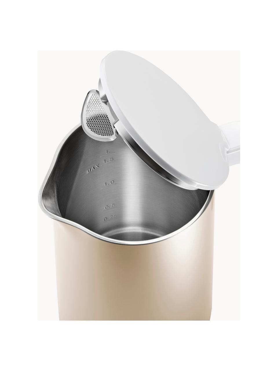 Waterkoker Enfinigy, 1.5 L, Kunststof, Mat beige, 1,5 l