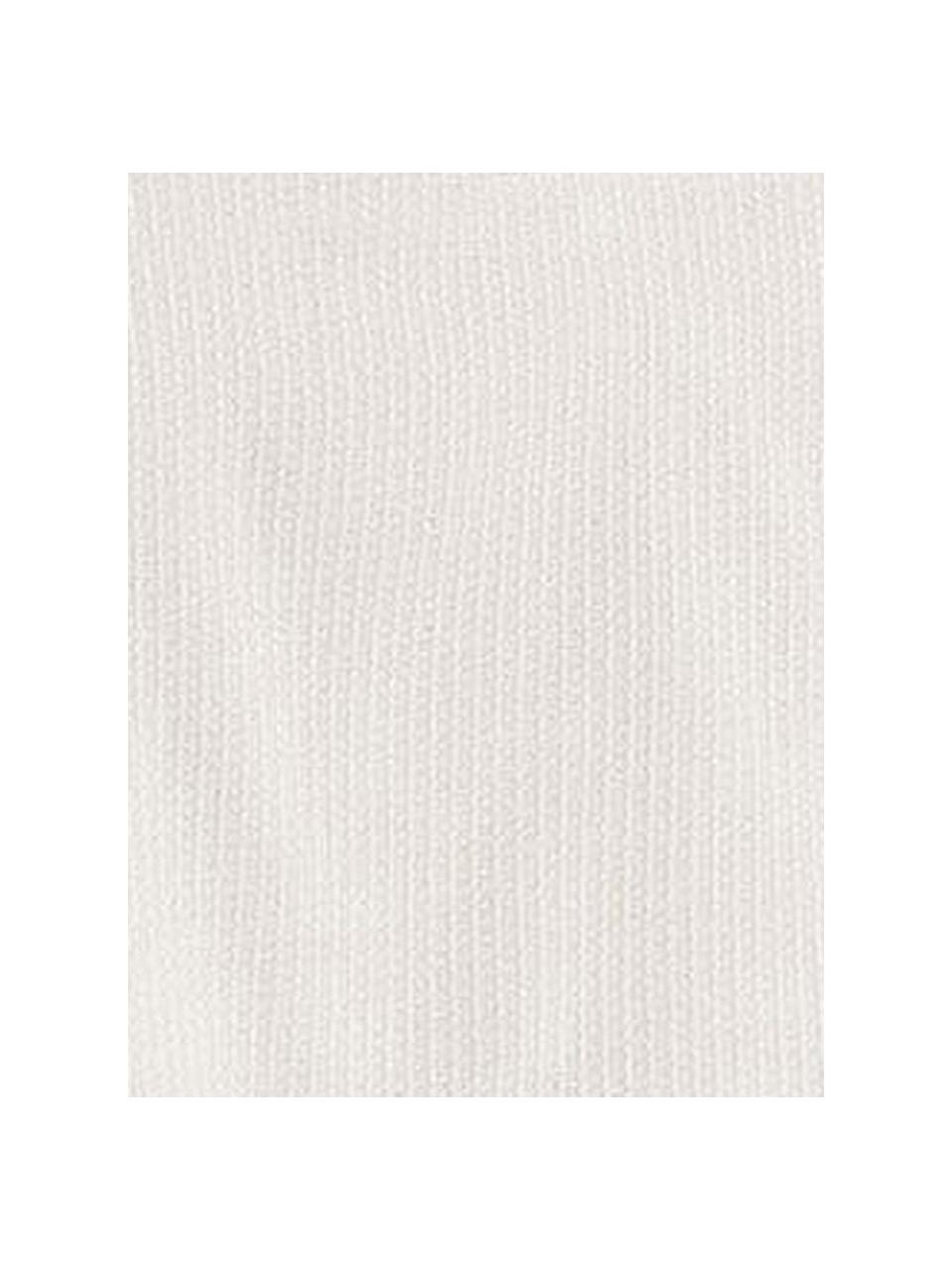 Housse de fauteuil Bianca, 100 % coton, Couleur crème, larg. 110 x haut. 110 cm
