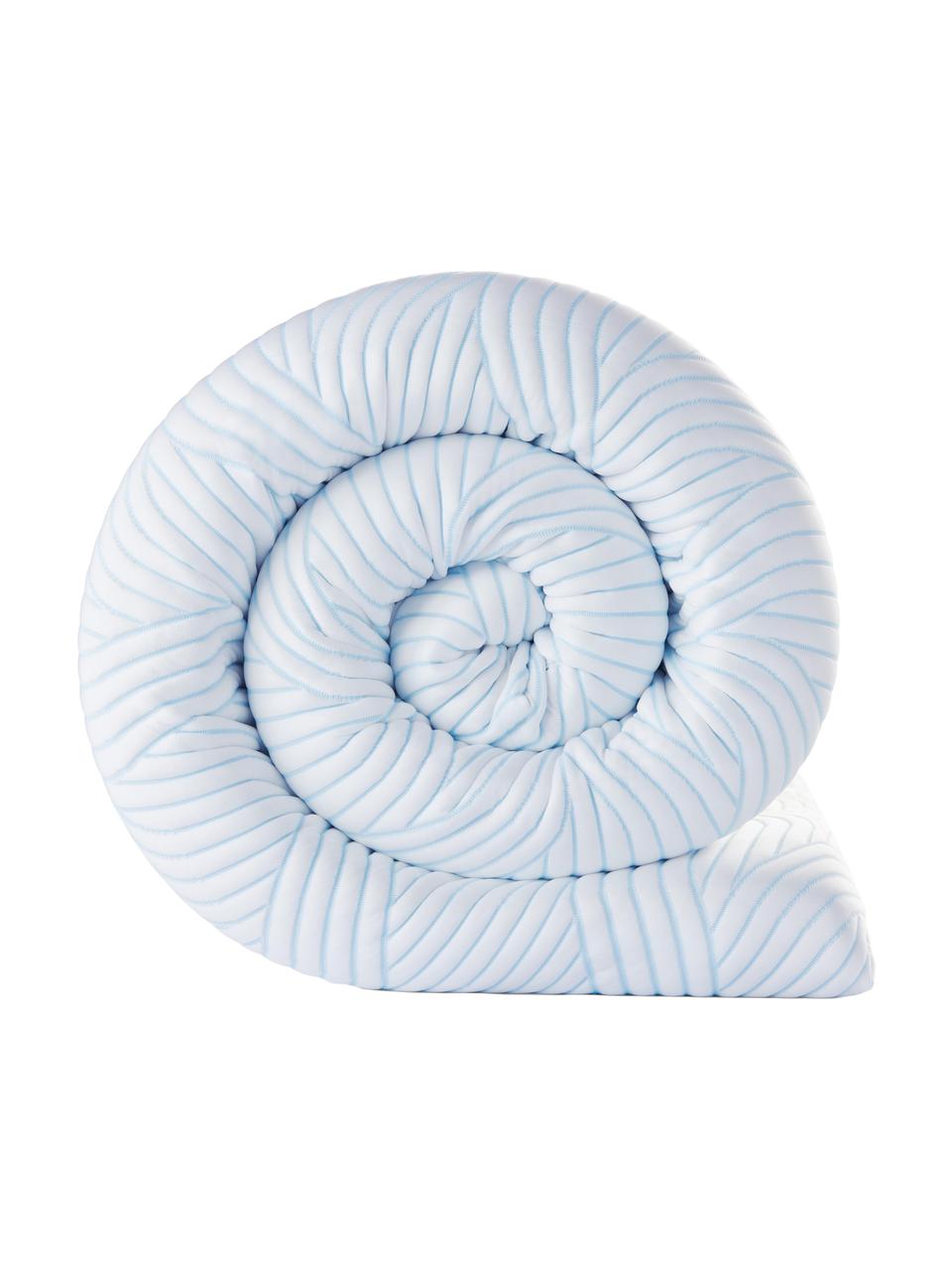 Topper materasso in memory foam viscoelastico Pro Plus SmartCool Firm, Retro: 100% poliestere, Duro, Larg. 80 x Lung. 200 cm