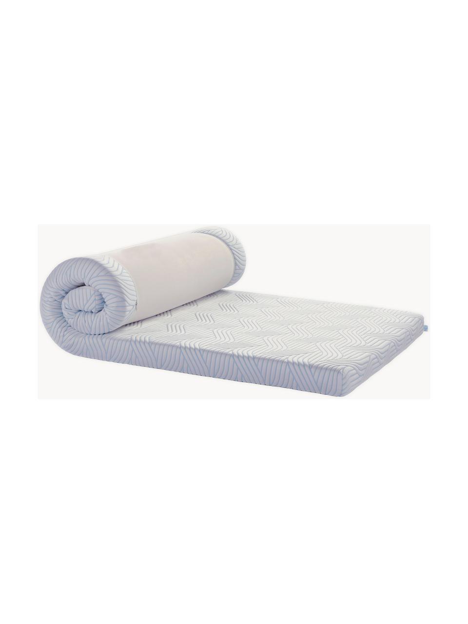 Viscoelastischer Memory-Foam-Topper Pro Plus SmartCool Firm, Oberseite: 61 % Polyester, 38 % Poly, Unterseite: 100 % Polyester, Fest, B 200 x L 200 cm