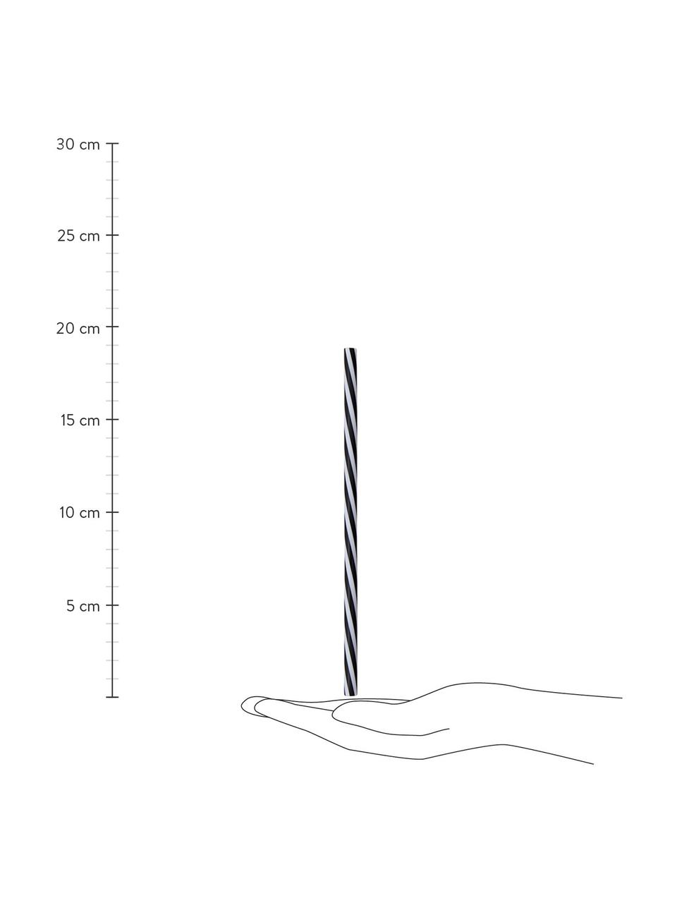 Komplet słomek ze szczotką Multi, 11 elem., Wielobarwny, D 19 cm