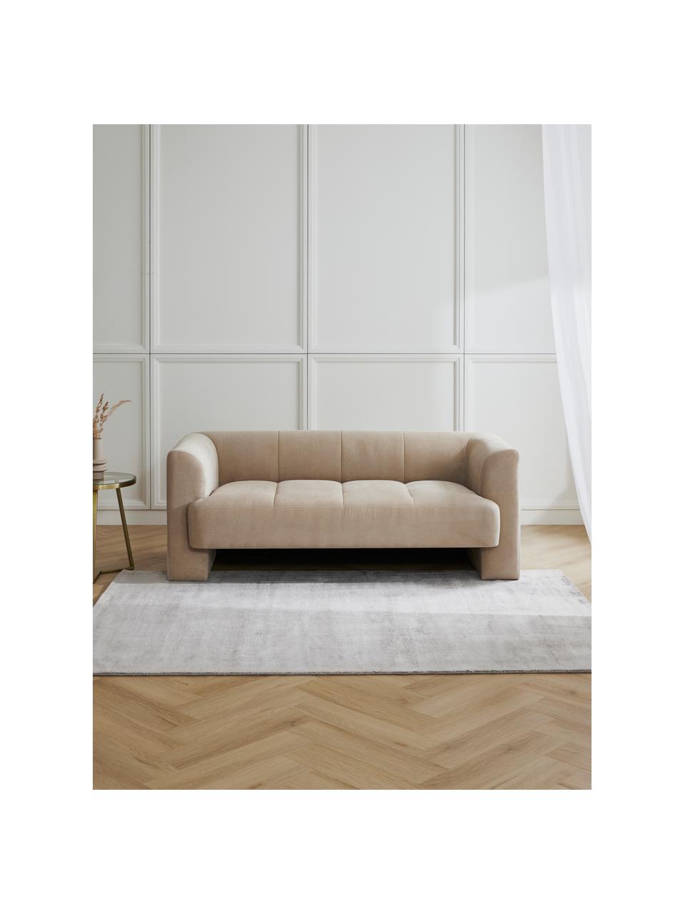 Sofa Bobi (2-osobowa), Tapicerka: 88% poliester, 12% nylon , Stelaż: lite drewno sosnowe, Piaskowa tkanina, S 178 x G 82 cm
