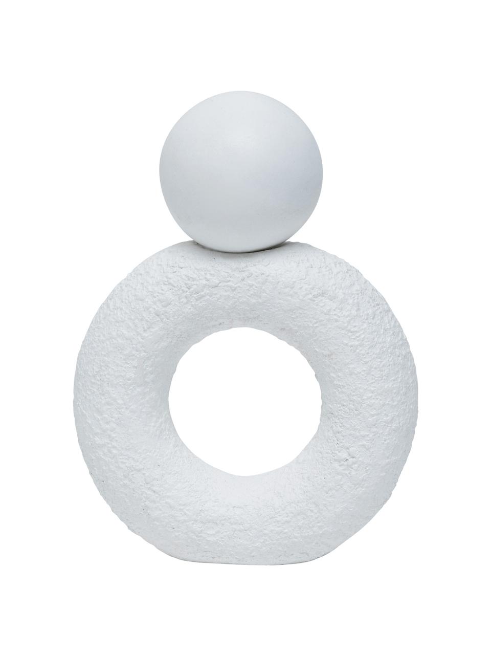 Pieza decorativa artesanal Minimalism, Ecomix 
Ecomix es una mezcla ecológica de pasta de papel reciclada, caucho natural y polvo de tiza, Blanco mate, An 16 x Al 23 cm