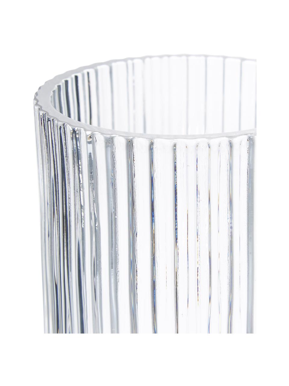 Glas-Zahnputzbecher Gulji, Glas, Transparent, Ø 7 x H 10 cm