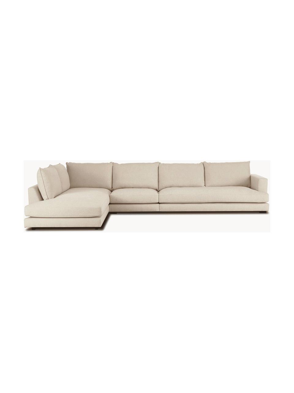 Rohová XL pohovka Tribeca, Svetlobéžová, Š 405 x H 228 cm, ľavé rohové prevedenie