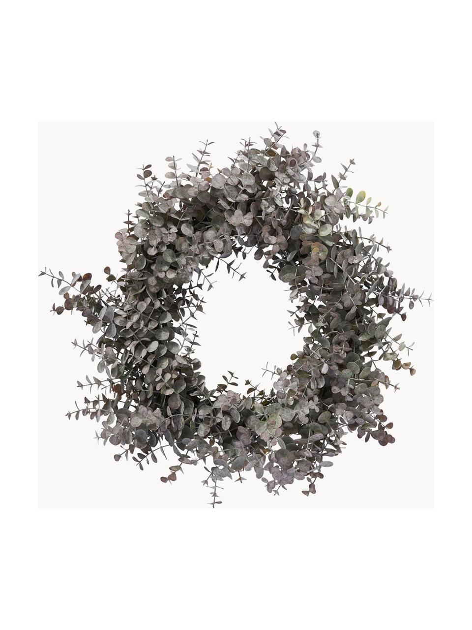Kerstkrans Eurelia, Kunststof, Groen, Ø 46 x H 10 cm