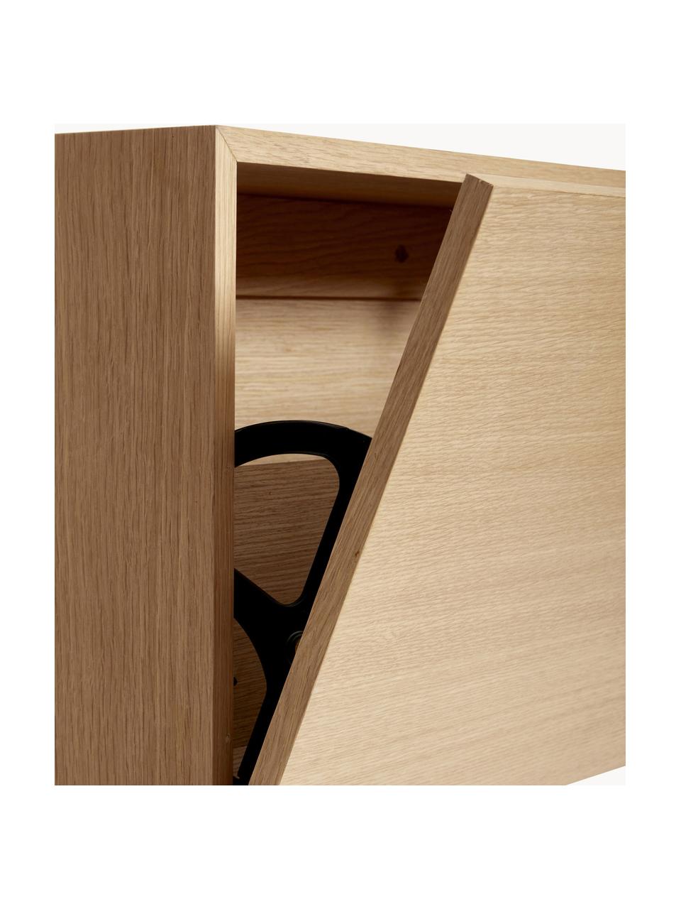 Wand-Schuhschrank Collect aus Eichenholz, Eichenholz

Dieses Produkt wird aus nachhaltig gewonnenem, FSC®-zertifiziertem Holz gefertigt., Eichenholz, B 100 x H 40 cm