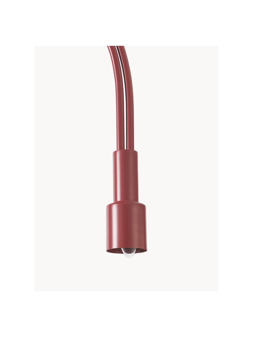 Lampada da soffitto Mia, Struttura: metallo verniciato a polv, Rosso, Larg. 64 x Alt. 67 cm