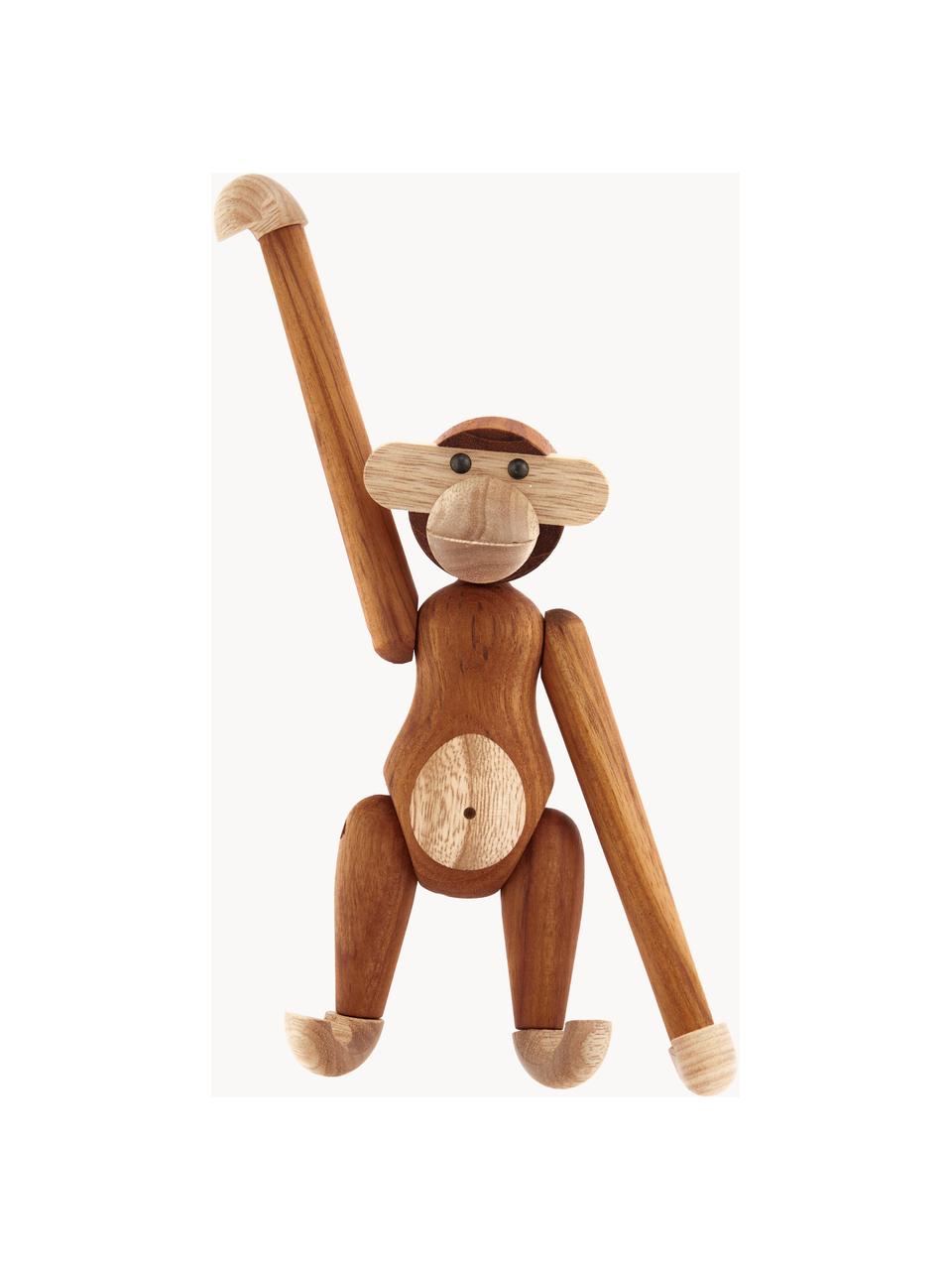 Handgefertigtes Deko-Objekt Monkey aus Teakholz, H 19 cm, Teakholz, Limbaholz, lackiert

Dieses Produkt wird aus nachhaltig gewonnenem, FSC®-zertifiziertem Holz gefertigt., Teakholz, Limbaholz, B 20 x H 19 cm