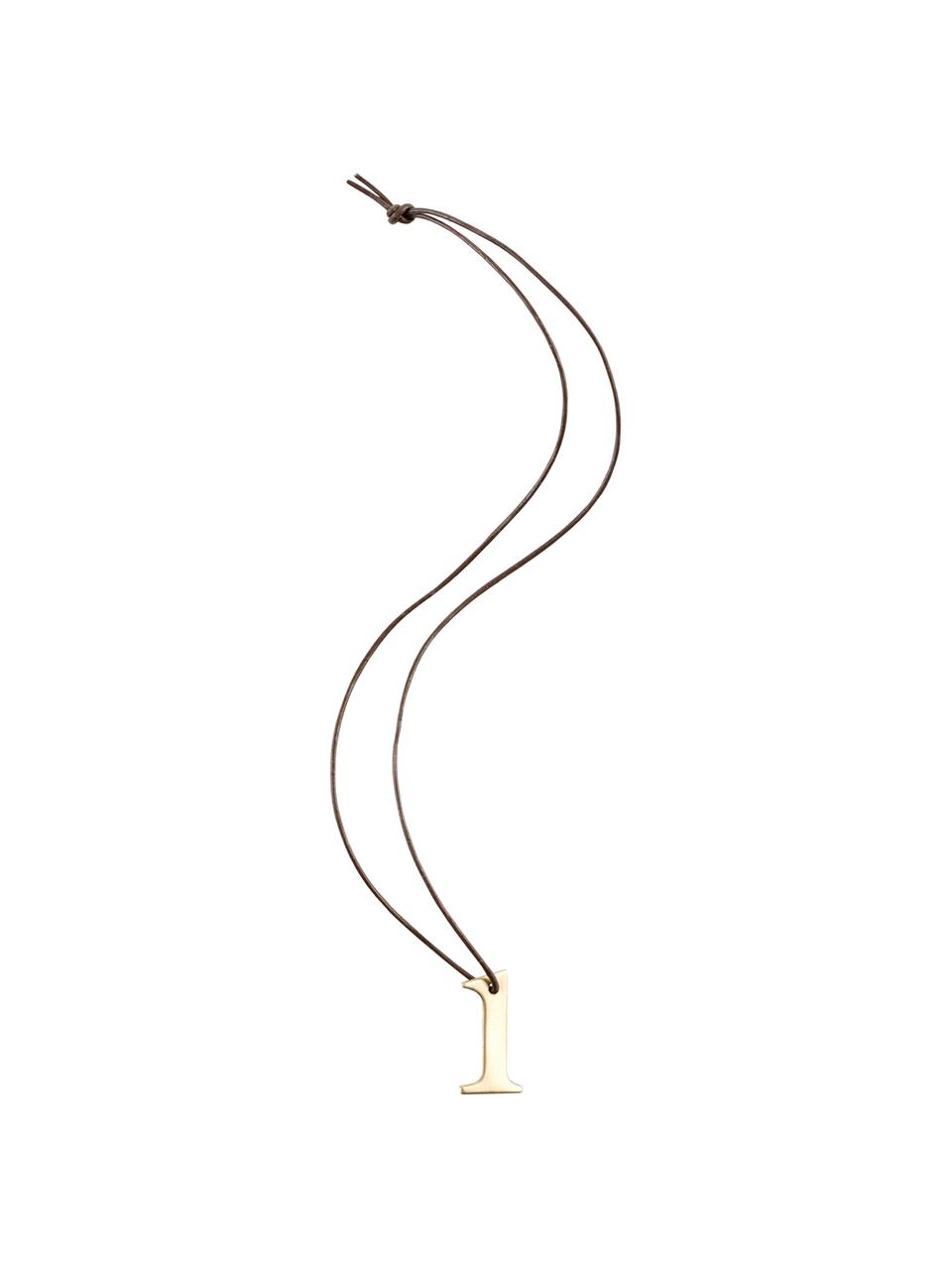 Kerzen Anhänger Dana, 4er-Set, Goldfarben, Braun, B 2 x H 3 cm