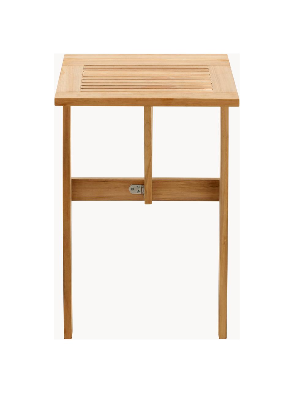 Mesa para exterior de madera de techa Balcony, plegable, Madera de teca, Madera de teca, An 45 x F 49 cm